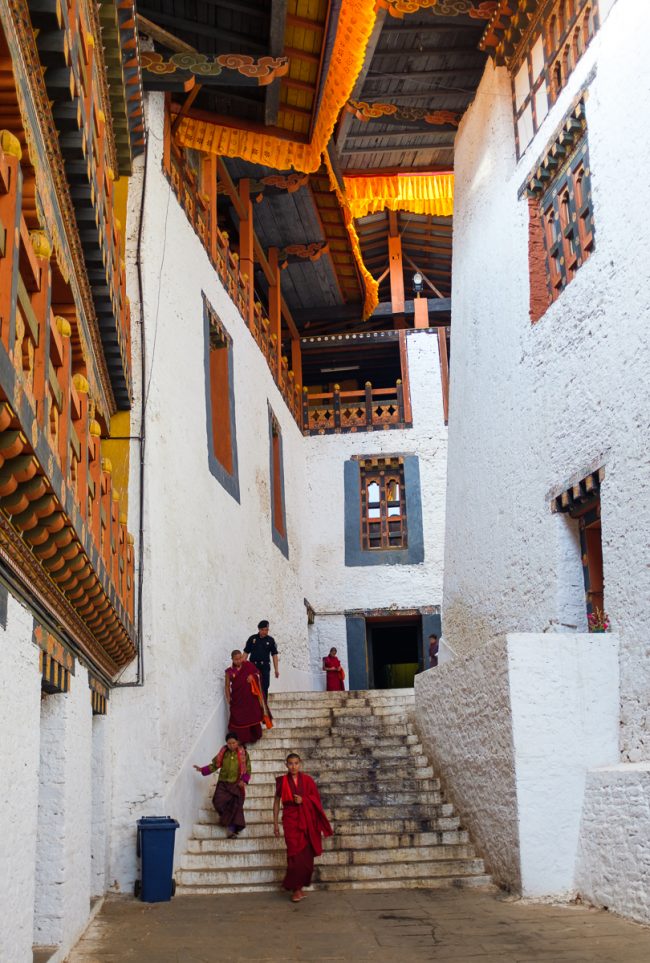 Alleys Inside the Dzong © Tommi Myllymäki Alleys Inside the Dzong © Tommi Myllymäki